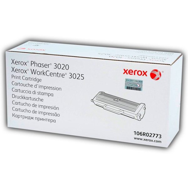 Toner Xerox 106R02773 Negro Toner Xerox 106R02773 Negro