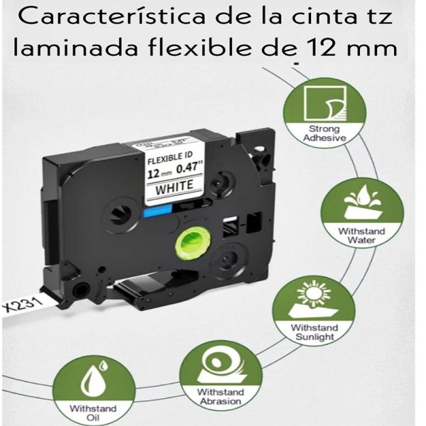 Cinta Brother Tze-FX231 Tz2-FX231 Cinta Brother Tze-FX231 Tz2-FX231